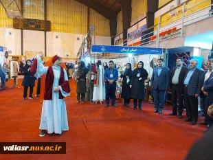 حضور پرشور دانشکده ولی عصر(عج) در دومین روز از هشتمین بازارچه دانشجویی دانشگاه ملی مهارت 14
