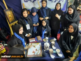 برگزاری ورکشاپ دانشجویان انجمن علمی گرافیک دانشکده ولی عصر (عج) در دومین روز هشتمین بازارچه دانشجویی دانشگاه ملی مهارت 3