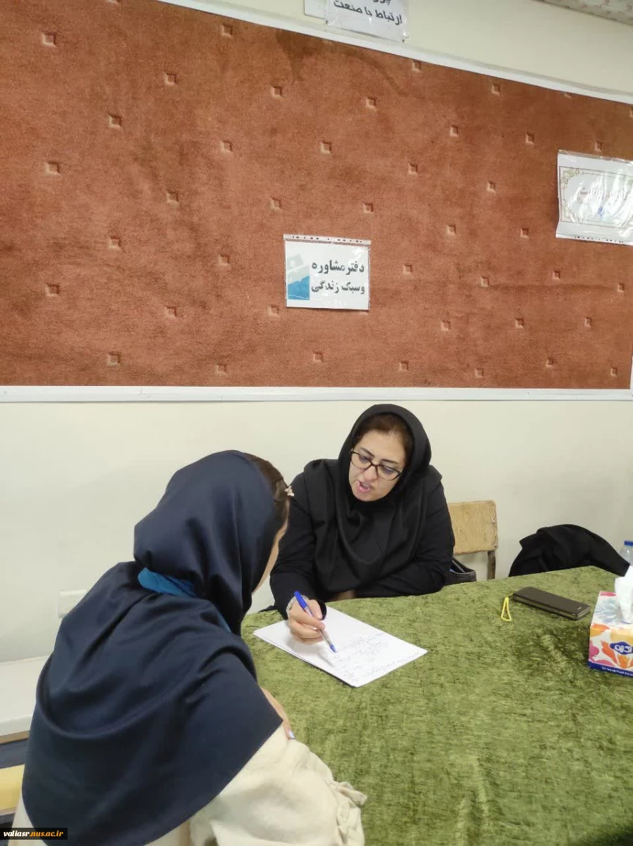 برگزاری ایستگاه سلامت در دانشکده ولی عصر(عج) 5