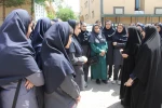 دانش آموزان مقطع تحصیلی نهم مدرسه شهید عراقی، از دانشکده ولی عصر (عج) بازدید نمودند 2