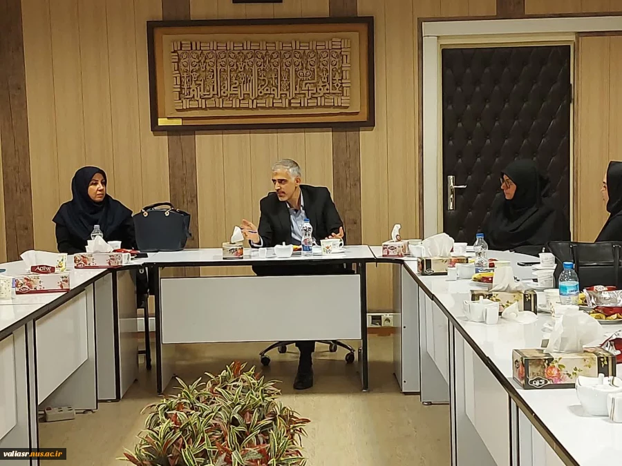 برگزاری جلسه اعضای هیأت علمی دانشکده ولی عصر(عج) با حضور مدیر کل امور مدرسین و اعضای هیأت علمی دانشگاه ملی مهارت 3