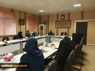 برگزاری جلسه اعضای هیأت علمی دانشکده ولی عصر(عج) با حضور مدیر کل امور مدرسین و اعضای هیأت علمی دانشگاه ملی مهارت 4