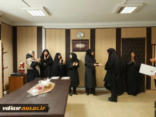 تقدیر از مسئولان خوابگاه‌های دانشجویی دانشکده ولی عصر(عج) به مناسبت هفته خوابگاه ها 2