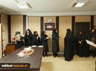 تقدیر از مسئولان خوابگاه‌های دانشجویی دانشکده ولی عصر(عج) به مناسبت هفته خوابگاه ها 4