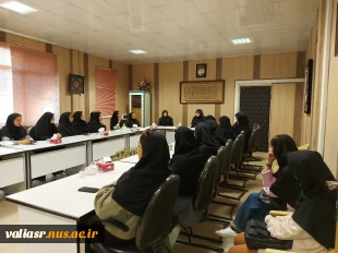 برگزاری جلسه نمایندگان اتاق های خوابگاه های دانشکده ولی عصر(عج) 2