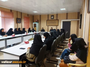 برگزاری جلسه نمایندگان اتاق های خوابگاه های دانشکده ولی عصر(عج) 3