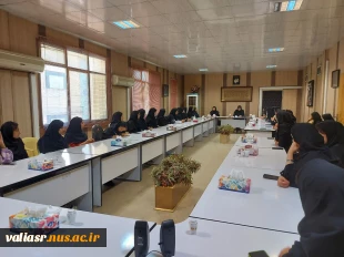برگزاری جلسه نمایندگان اتاق های خوابگاه های دانشکده ولی عصر(عج) 7