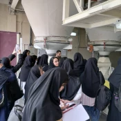بازدید دانشجویان رشته صنایع غذایی دانشکده ولی عصر(عج) از کارخانه آرد تهران باختر 2