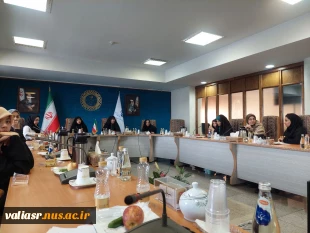 حضور دانشجویان انجمن علمی گروه کامپیوتر دانشکده ولی عصر(عج) درنشست تعاملی دختران کارآفرین، فعالین دانشجویی و نخبگان جوان در وزارت کشور 2