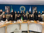 حضور دانشجویان انجمن علمی گروه کامپیوتر دانشکده ولی عصر(عج) درنشست تعاملی دختران کارآفرین، فعالین دانشجویی و نخبگان جوان در وزارت کشور 3