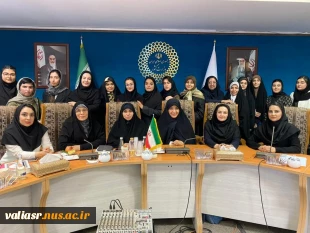 حضور دانشجویان انجمن علمی گروه کامپیوتر دانشکده ولی عصر(عج) درنشست تعاملی دختران کارآفرین، فعالین دانشجویی و نخبگان جوان در وزارت کشور 3