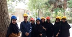 بازدید دانشجویان صنایع شیمیایی دانشکده ولی عصر(عج) از کارخانه سیمان تهران 2