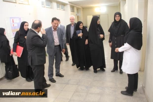 بازدید مسئولین دانشگاه از ظرفیت ها و پتانسیل های دانشکده ملی مهارت ولی عصر(عج) 5