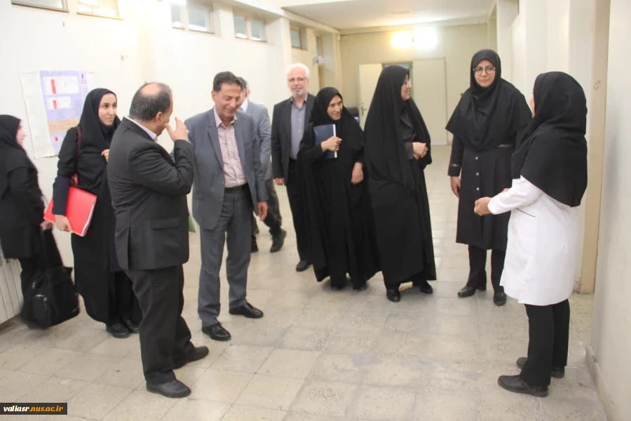 بازدید مسئولین دانشگاه از ظرفیت ها و پتانسیل های دانشکده ملی مهارت ولی عصر(عج) 5