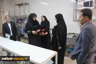 بازدید مسئولین دانشگاه از ظرفیت ها و پتانسیل های دانشکده ملی مهارت ولی عصر(عج) 6