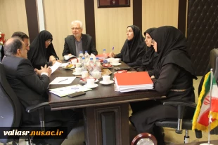 بازدید مسئولین دانشگاه از ظرفیت ها و پتانسیل های دانشکده ملی مهارت ولی عصر(عج) 8