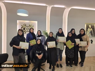 برگزاری کارگاه آموزشی مینا کاری  بر روی فلز توسط دانشکده ولی عصر(عج) در آکادمی طلا و جواهر یاسان 3