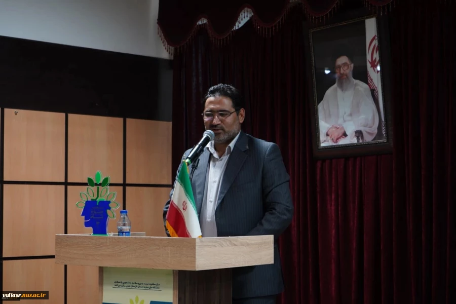 رئیس دانشگاه ملی مهارت در آیین اختتامیه سومین جشنواره نشاط دانشگاه ملی مهارت:
جشنواره نشاط زمینه‌ساز انگیزه، خلاقیت، تقویت کار تیمی و اعتماد به نفس است 2