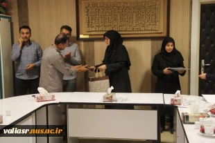 تقدیر از زحمات پرسنل خدماتی دانشکده ولی عصر(عج) به مناسبت روز کارگر 5