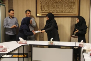 تقدیر از زحمات پرسنل خدماتی دانشکده ولی عصر(عج) به مناسبت روز کارگر 13