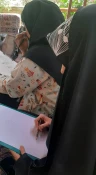 حضور دانشجویان رشته گرافیک دانشکده ولی عصر(عج) در منطقه درکه جهت طراحی از طبیعت 2