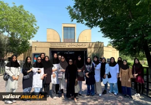 بازدید دانشجویان رشته معماری دانشکده ولی عصر(عج) از موزه هنر های معاصر 2