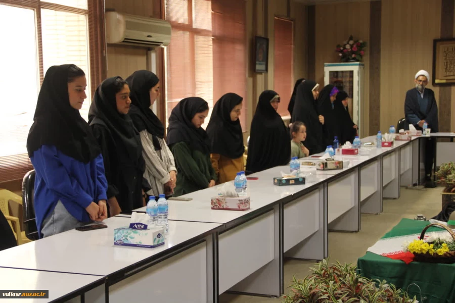 برگزاری مراسم یادواره شهدای خوشنام  دانشکده ولی عصر(عج) توسط بسیج دانشجویی 6