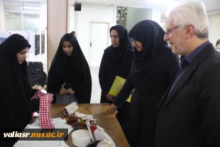 برگزاری نمایشگاه دستاوردهای دانشجویی و جاذبه های فرهنگی در دانشکده ولی عصر(عج) 2