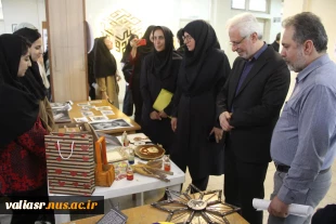 برگزاری نمایشگاه دستاوردهای دانشجویی و جاذبه های فرهنگی در دانشکده ولی عصر(عج) 11