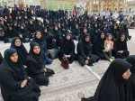 حضور کارکنان و دانشجویان دانشکده ولی عصر(عج) در مراسم سالگرد ارتحال امام راحل (ره) در حسینیه جماران 4