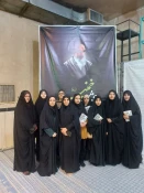 حضور کارکنان و دانشجویان دانشکده ولی عصر(عج) در مراسم سالگرد ارتحال امام راحل (ره) در حسینیه جماران 5