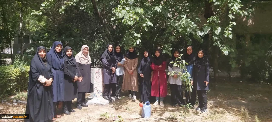 احیای طرح مدد (مزرعه دانشجویی دانشکده ) توسط دانشجویان انجمن علمی رشته صنایع غذایی و صنایع شیمیایی دانشکده ولی عصر(عج) 2