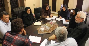 برگزاری جلسه برگزاری امتحانات پایان ترم در  دانشکده ولی عصر(عج) 2