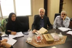 برگزاری جلسه برگزاری امتحانات پایان ترم در  دانشکده ولی عصر(عج) 3