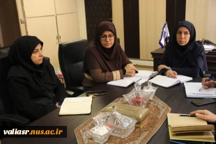 برگزاری جلسه برگزاری امتحانات پایان ترم در  دانشکده ولی عصر(عج) 4