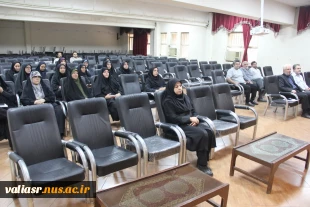 جلسه هماهنگی قبل از شروع امتحانات پایان ترم نیمسال دوم در دانشکده ولی عصر(عج) برگزار شد 4