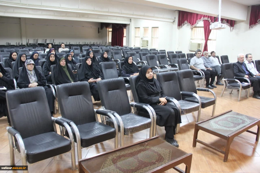 جلسه هماهنگی قبل از شروع امتحانات پایان ترم نیمسال دوم در دانشکده ولی عصر(عج) برگزار شد 4