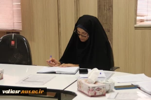 برگزاری جلسه کمیته منتخب آموزشی و پژوهشی در  دانشکده ولی عصر(عج) 2