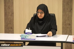 برگزاری جلسه کمیته منتخب آموزشی و پژوهشی در  دانشکده ولی عصر(عج) 7