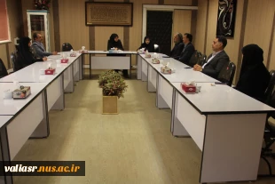 برگزاری جلسه "پیشگری از آسیبهای اجتماعی" در دانشکده ولی عصر(عج) 5