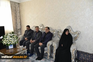 دیدار سخنگوی دولت و رئیس دانشگاه ملی مهارت با خانواده شهید زهرا چوبینی 5
