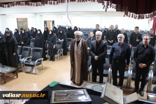 مراسم گرامیداشت سرداران شهید، شهدای اقتدار و دانشجوی شهیده (زهرا چوبینی) در جنگ تحمیلی 12 روزه رژیم صهیونیستی برگزار شد 3