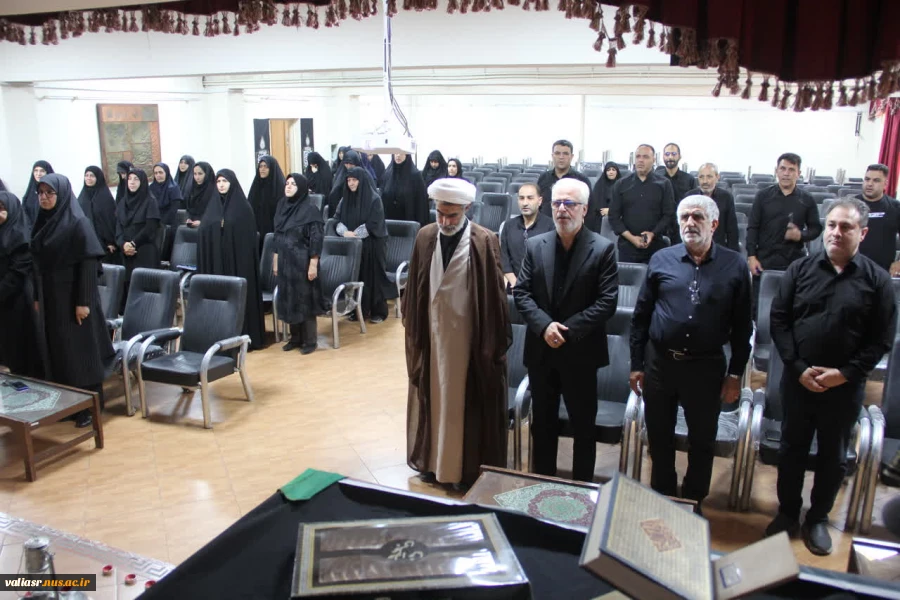 مراسم گرامیداشت سرداران شهید، شهدای اقتدار و دانشجوی شهیده (زهرا چوبینی) در جنگ تحمیلی 12 روزه رژیم صهیونیستی برگزار شد 3