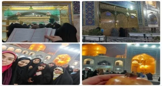 روز دوم، اردوی تشکیلاتی، 1403، شب یلدا در جوار حرم امام رضا(ع)