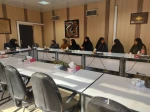 برگزاری جلسات دوره ای دکتر شیرین بابائی با همکاران  واحدها در دانشکده ولی عصر(عج) 3
