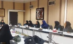 برگزاری جلسات دوره ای دکتر شیرین بابائی با همکاران  واحدها در دانشکده ولی عصر(عج) 2