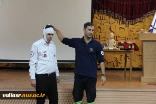 کارگاه آموزشی" کمک های اولیه پایه" در دانشکده ولی عصر(عج) برگزار شد 7