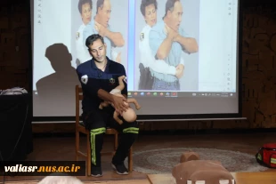 کارگاه آموزشی" کمک های اولیه پایه" در دانشکده ولی عصر(عج) برگزار شد 17