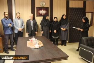 تقدیر از همکاران حوزه فناوری اطلاعات دانشکده ولی عصر(عج) 6