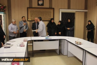 تقدیر از همکاران حوزه حراست دانشکده ولی عصر(عج) 4
